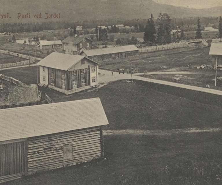 Villa Wessel Historiske Bilder Sett Fra Vest Ca 1910