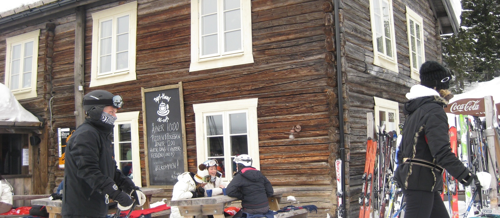 Tyri-Hans - populært sted for skiturister og hytteeiere i Kvitfjell. Foto: CEWG