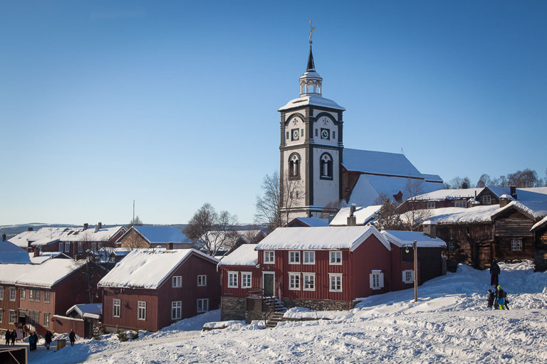 Røros står på UNESCOs verdensarvliste. Den samlede trehusbebyggelsen er ikke bare en viktig del av norsk kultruarv, den er viktig i verdensmålestokk. Foto: Bente Haarstad