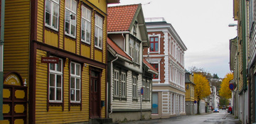 Strandgata i Egersund. Foto: Byantikvaren i Eigersund