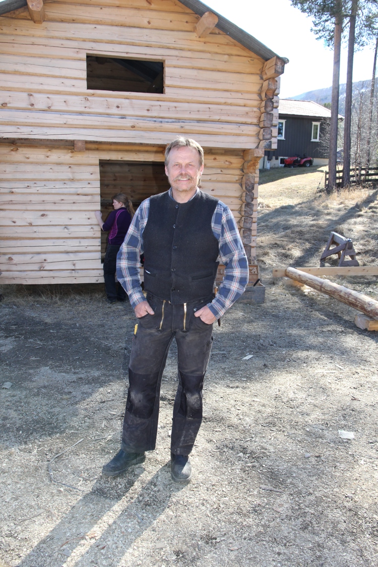 Lafteinstruktør Henning Olstad på Hjerleid 2015