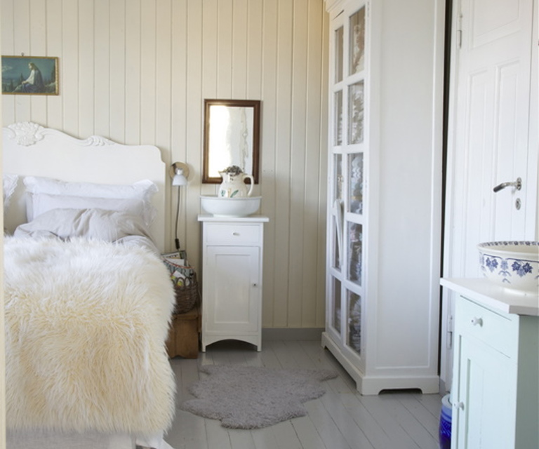 Hovedsoverommet i herskapelig stil. Foto: Liv J Sandvik Jakobsen