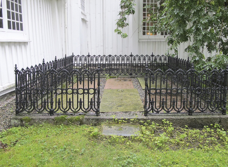 Gravminne, Egersund kirke
