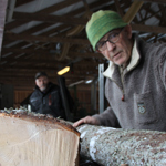 Materialkurs med Jon Godal. Foto: C. W. Grøndahl, Bygg og Bevar