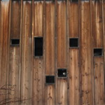 Detalj fra danserestauranten ved Glomdalsmuseet, Elverum. Foto: Hedmark fylkeskommune