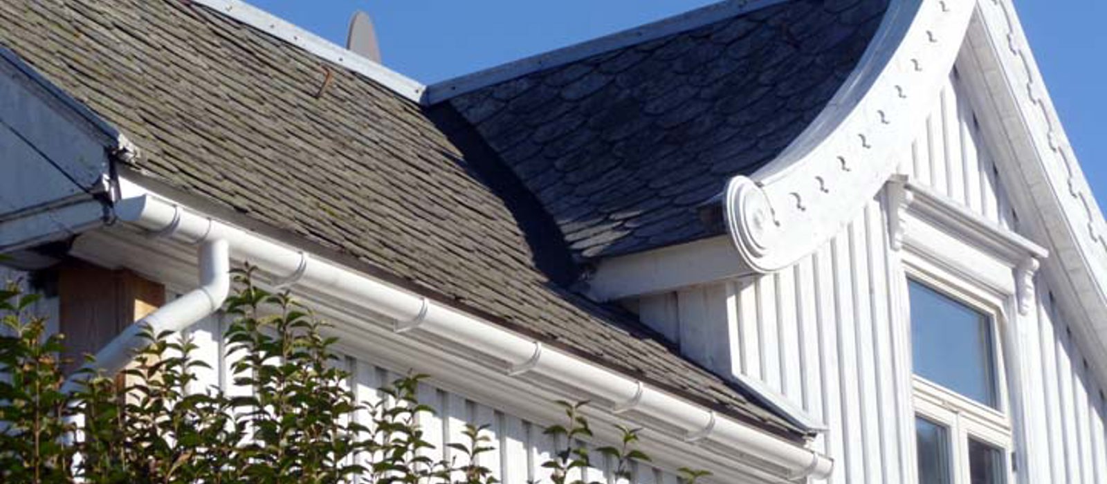 Detalj Skifertak. Foto: Christel Wigen Grøndahl, Bygg og Bevar