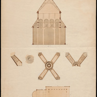 Andreaskors fra Lom Stavkirke. Foto: Kulturminnebilder
